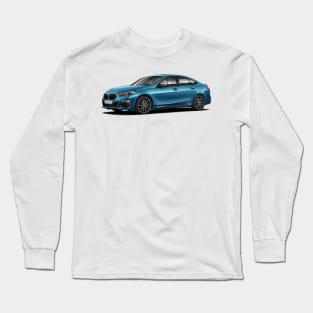 BMW 2 Series Gran Coupe Seaside Blue Metallic Long Sleeve T-Shirt